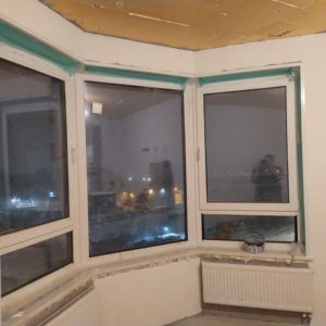 Эркерное алюминиевое противопожарное окно / серия FRM1022