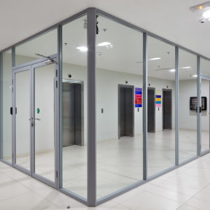 Противопожарная перегородка для медицинских учреждений / серия FRM5543