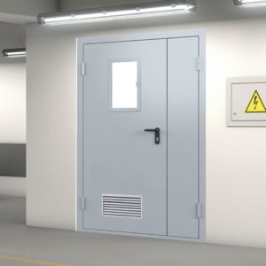 Противопожарная дверь 2000×600 / серия FRM55103