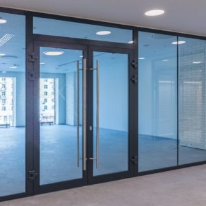 Остекленная противопожарная перегородка / серия FRM5267