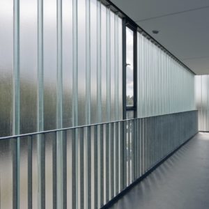 Противопожарная перегородка из стеклопрофилита / серия FRM5254